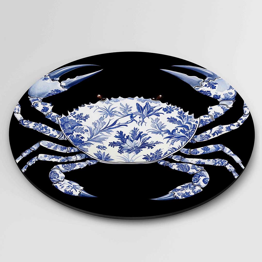 Blauwe krab Muurcirkel