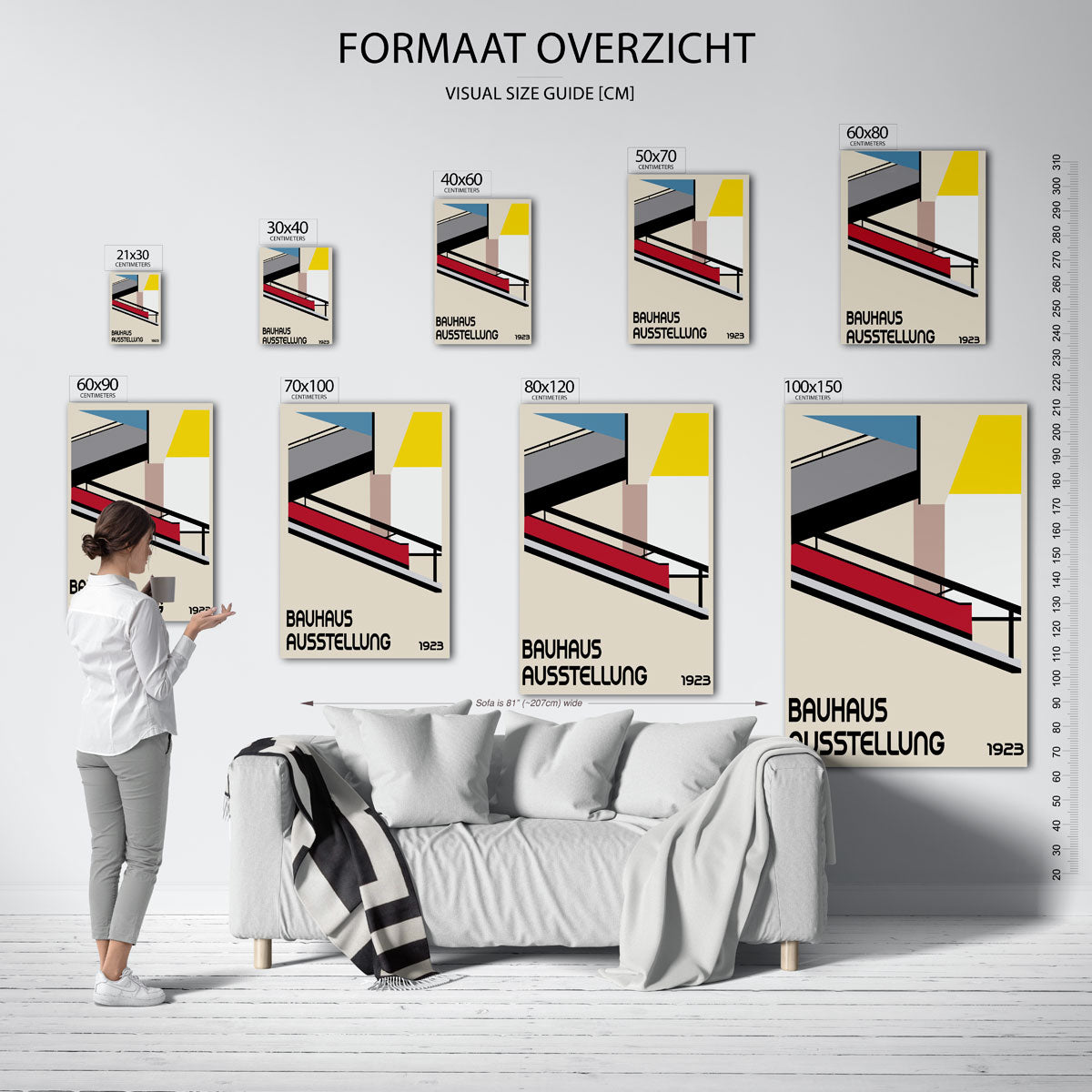 Vorm en balans Poster