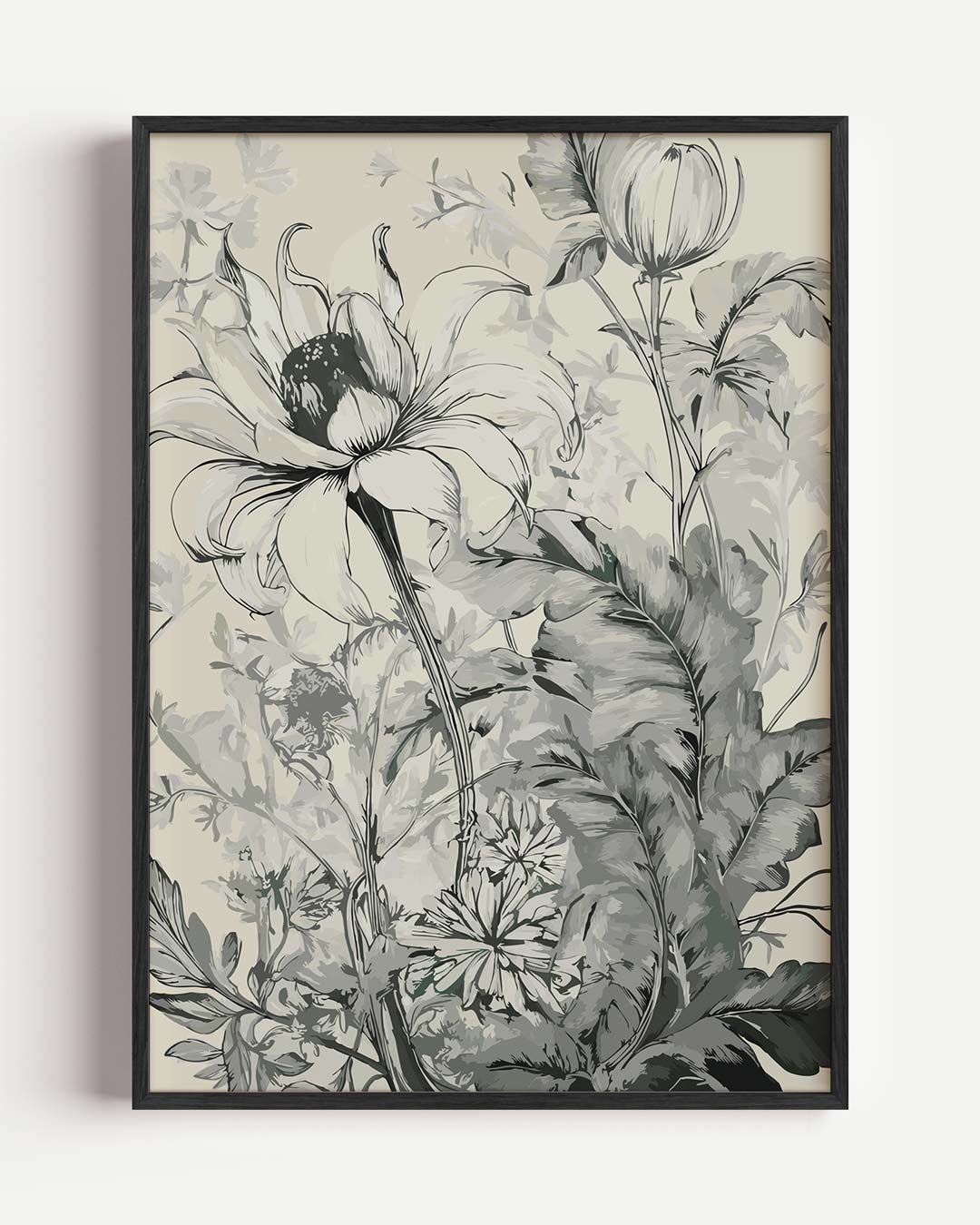 Botanische Elegantie Poster-WallArtistic