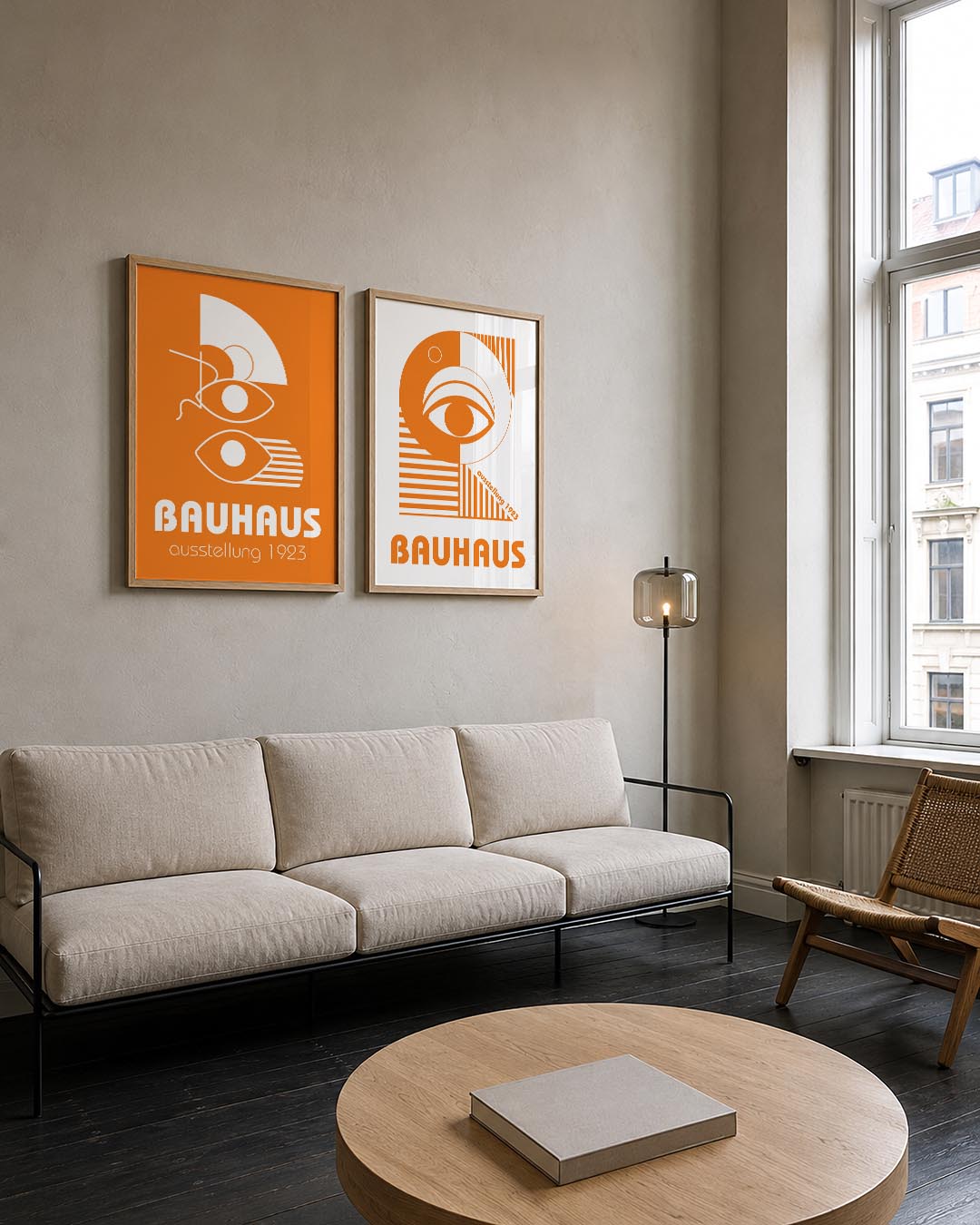 Oogvorm en lijnen Posterset