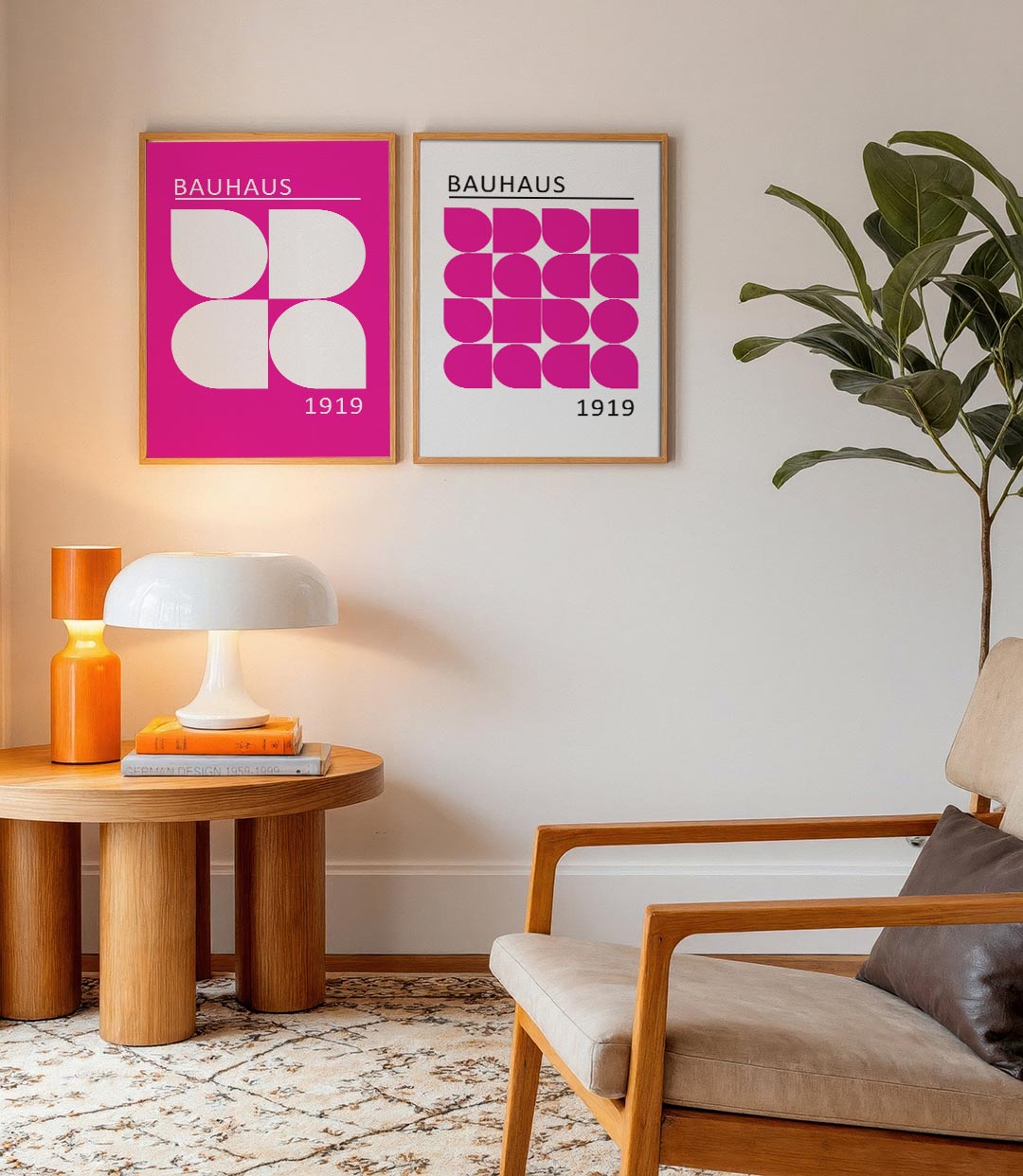 Vormen en kleurvlakken Posterset