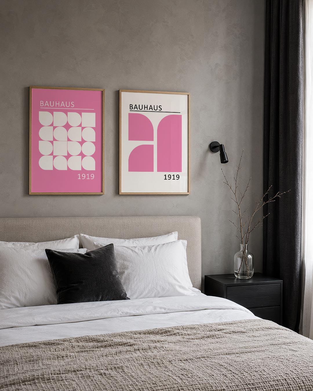Vormritme en kleur Posterset