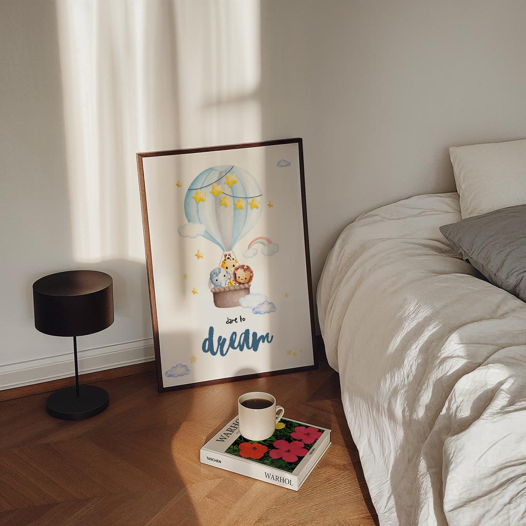 Droomavontuur Kinderkamer Poster-WallArtistic