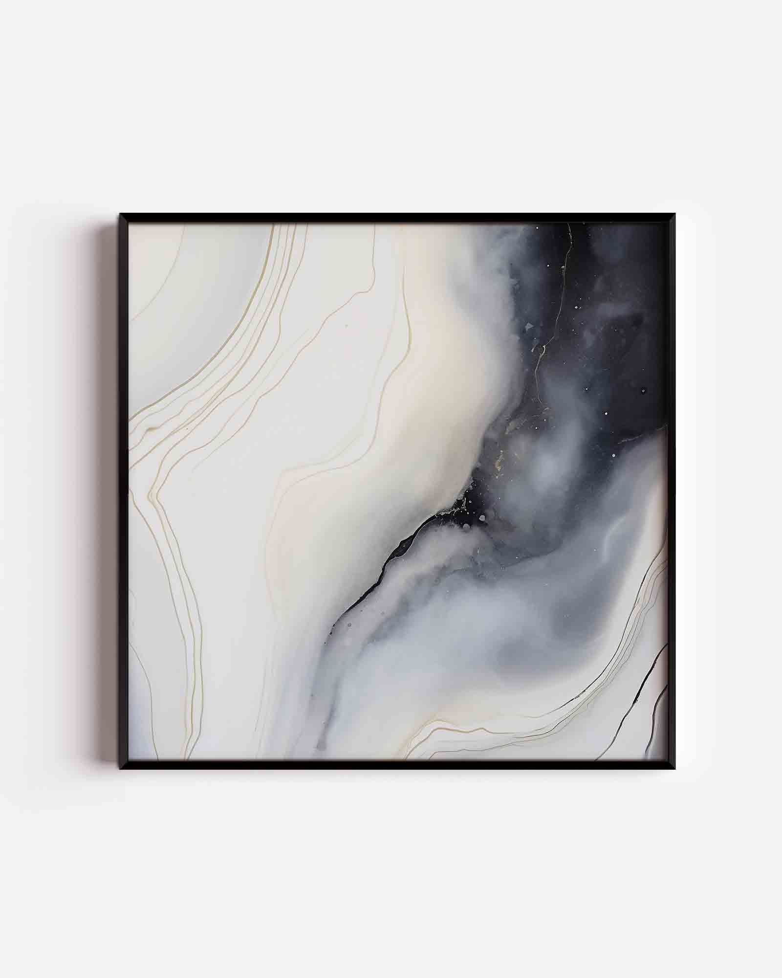 Golvende lijnen Poster