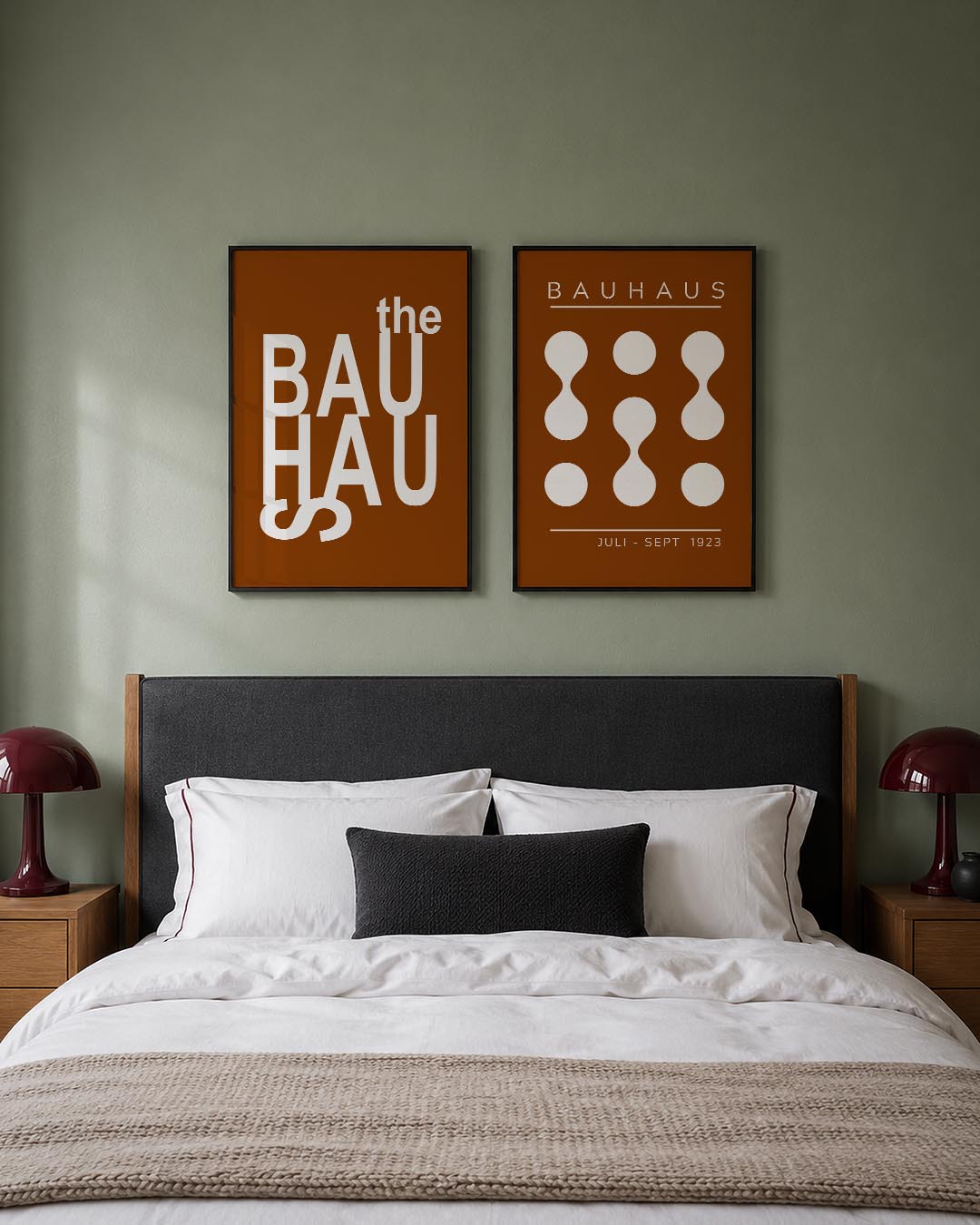 Typografisch spel Posterset