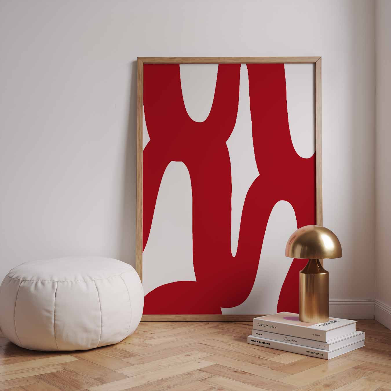 Moderne Abstracte Kunstposter-WallArtistic