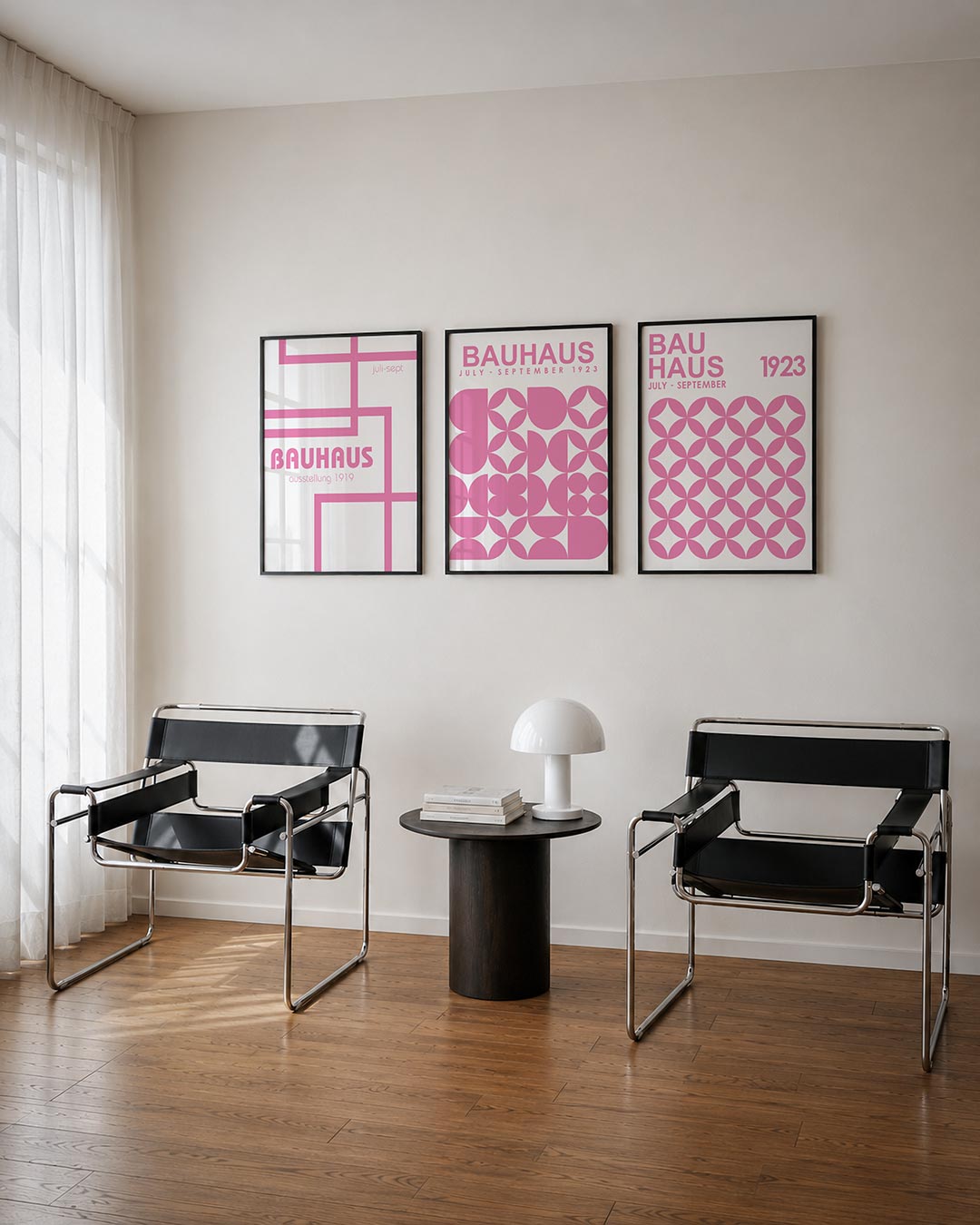 Lijnen en kleurvlakken Posterset