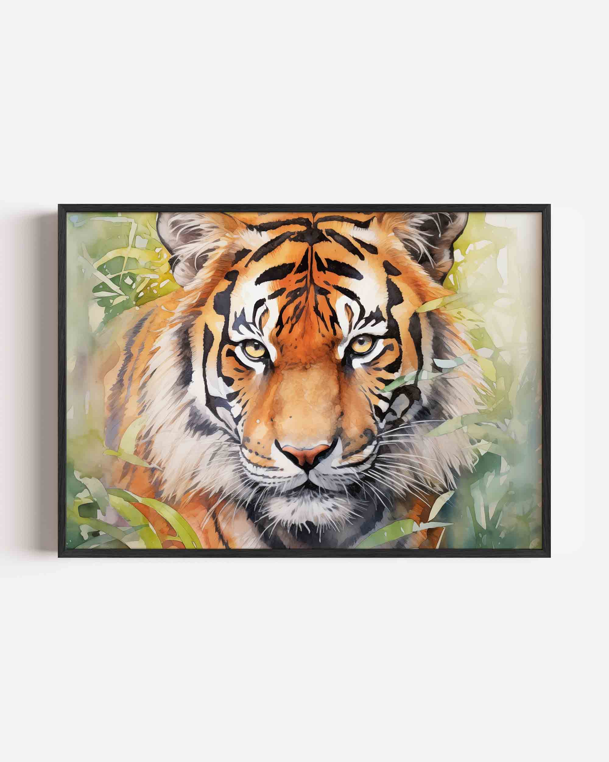 Tijger portret Poster