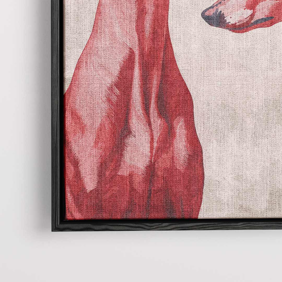 Elegant Dog Portraits Artwork
