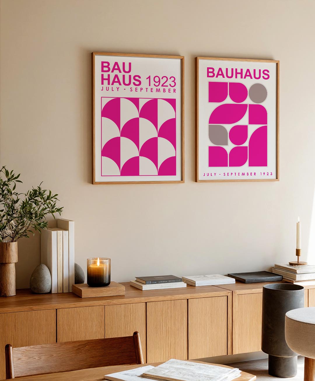 Kleur en vormen Posterset