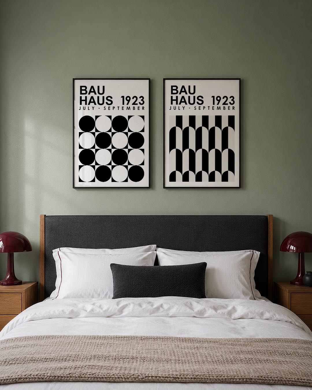 Cirkelritme en tekst Posterset