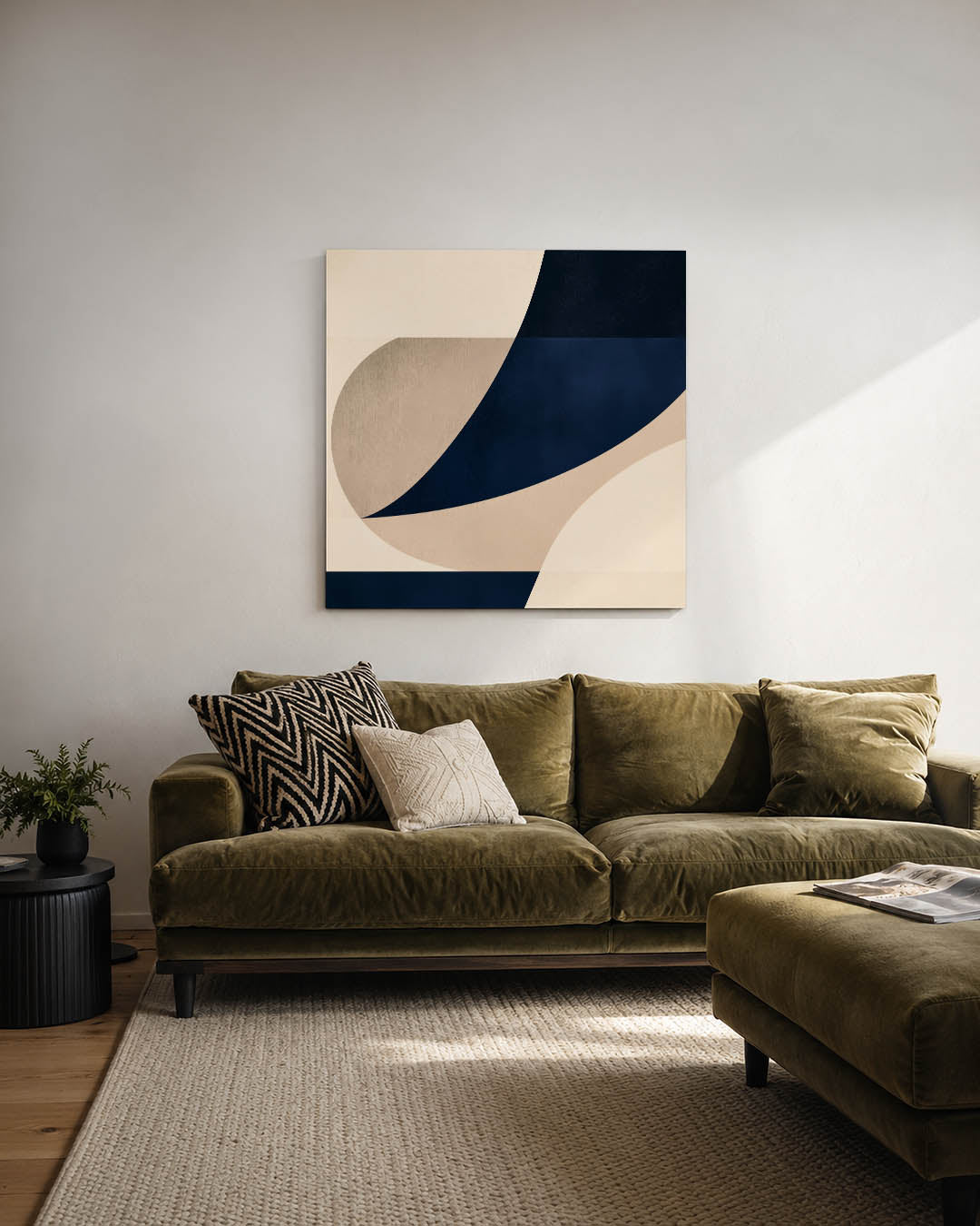 Organische vormen Kunstwerk
