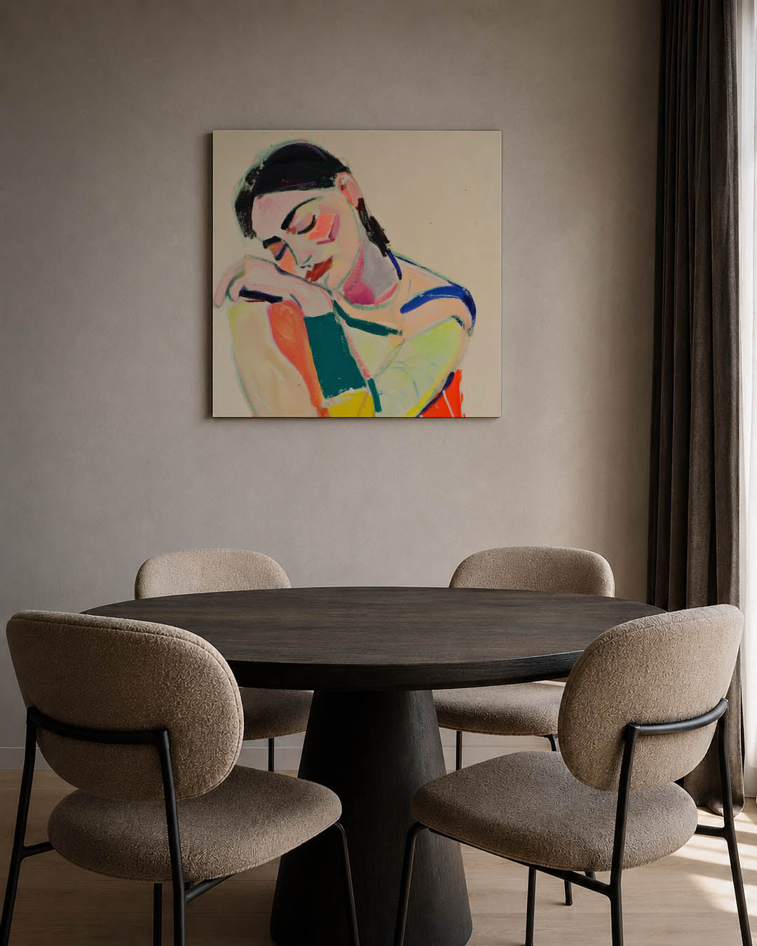 Kleurencompositie Kunstwerk