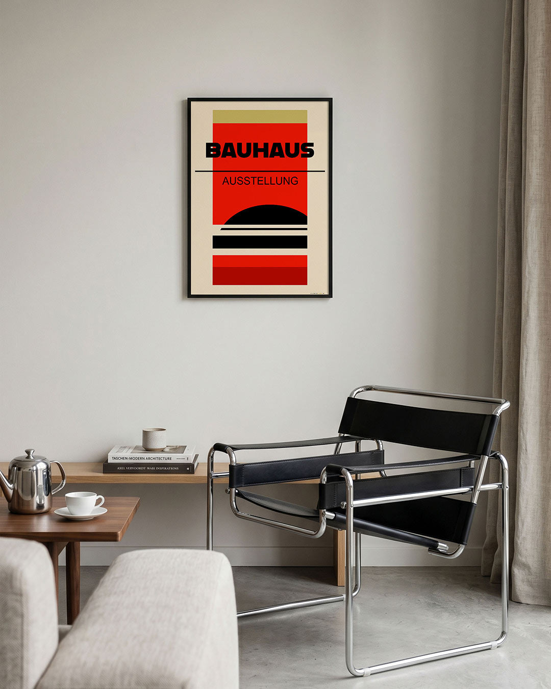 Kleur en lijnenspel Poster