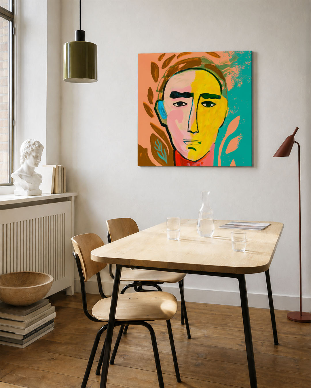 Gezichtsvormen Kunstwerk