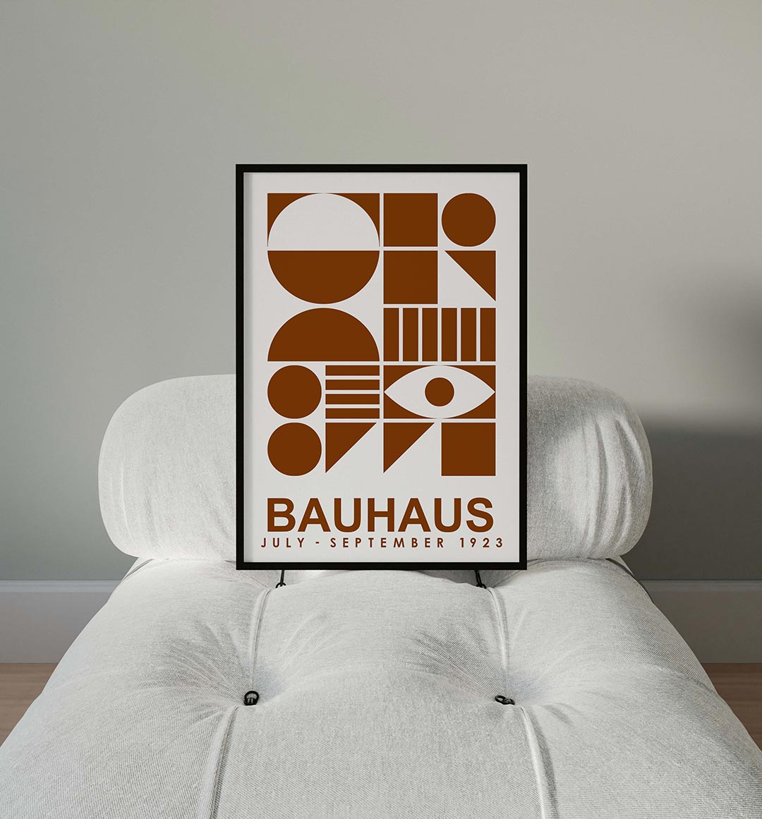 Vormen en vlakken Poster