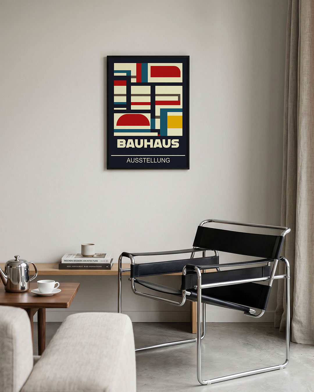 Vormen en kleurvlakken Poster