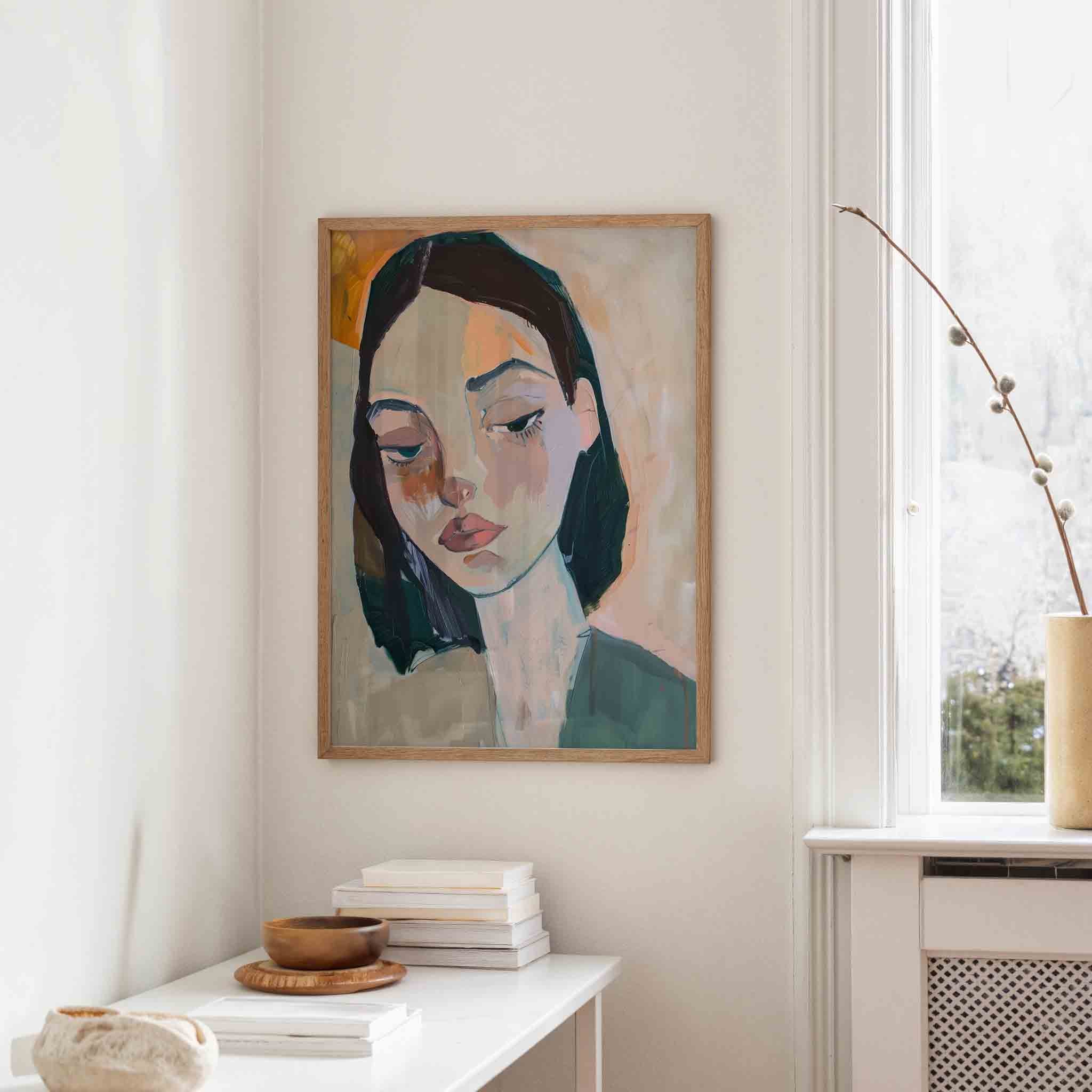 Vrouwelijk portret Poster