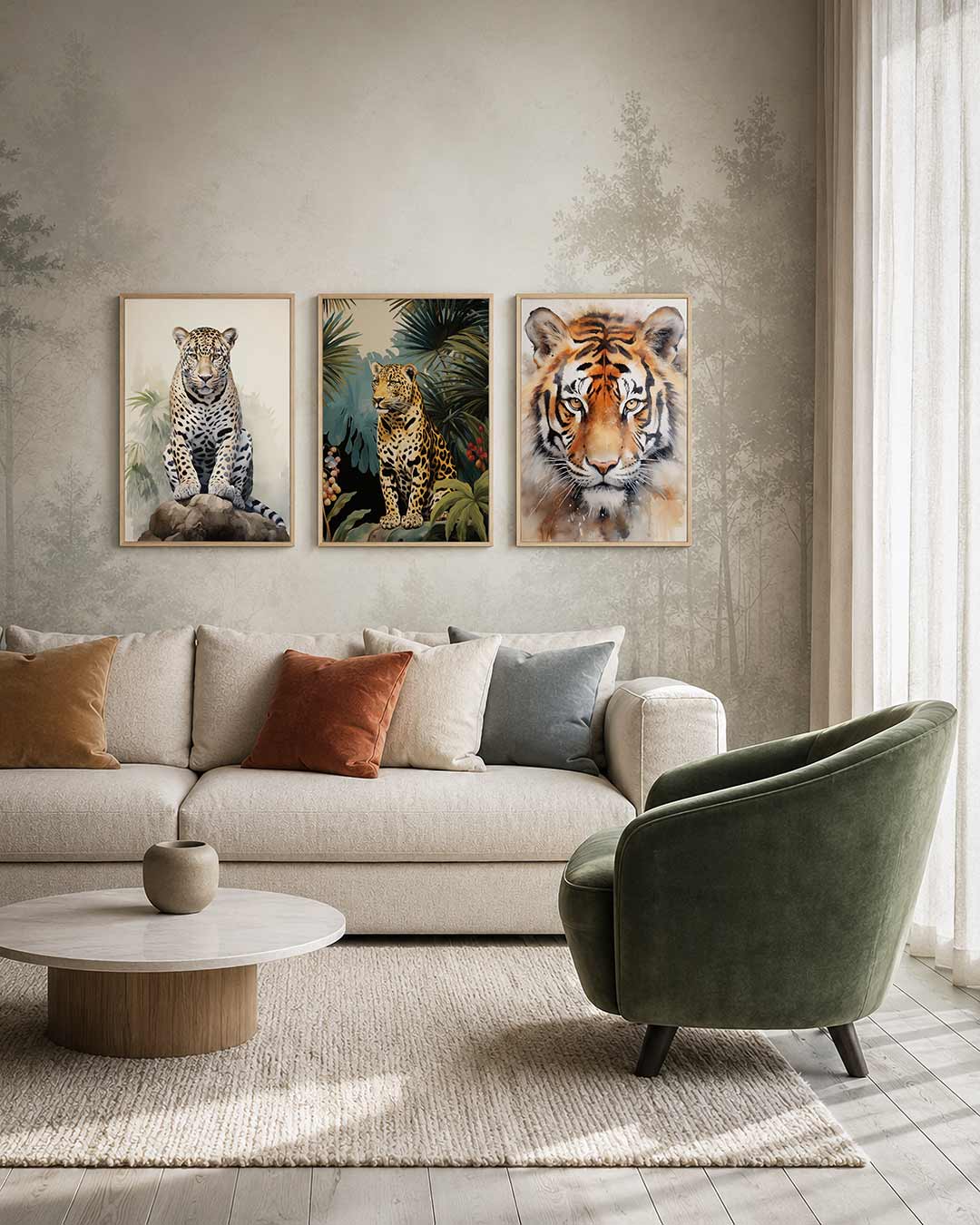 Vorm en natuur Posterset