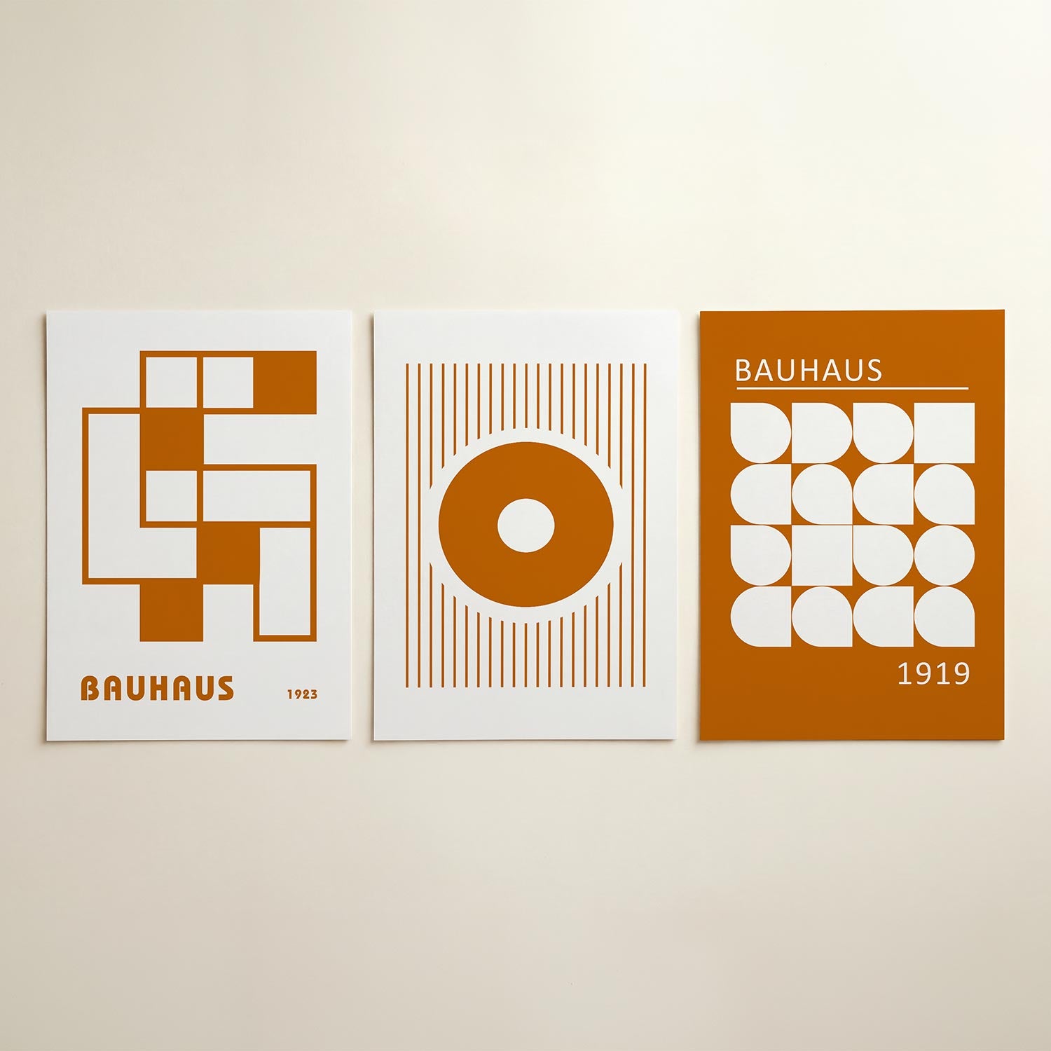 Vormen en vlakken Posterset