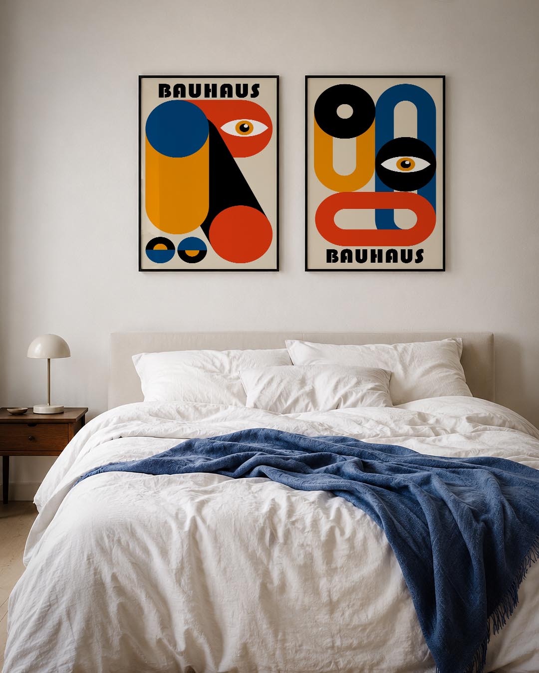 Vormen en kleurvlakken Posterset