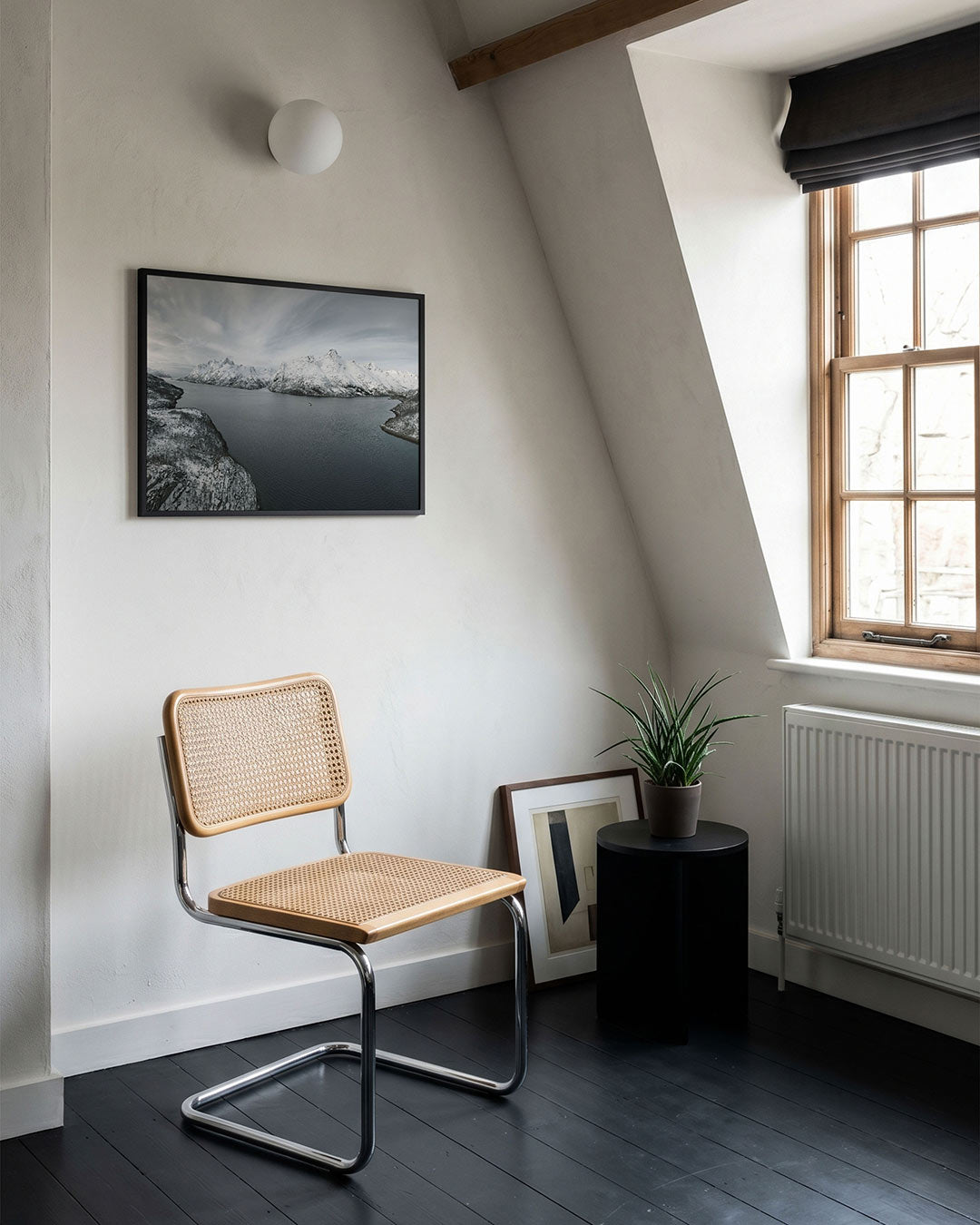 Rustige berglandschap Poster