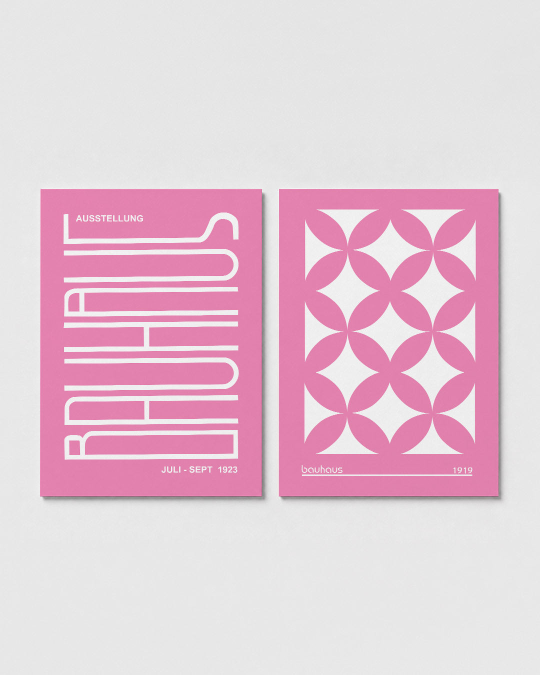Lijnen en kleurvlakken Posterset