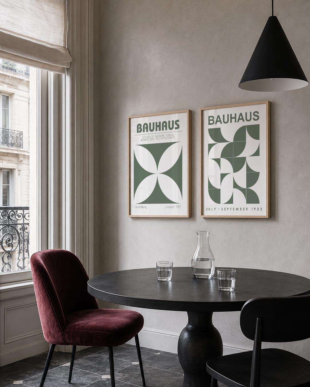 Vorm en balans Posterset