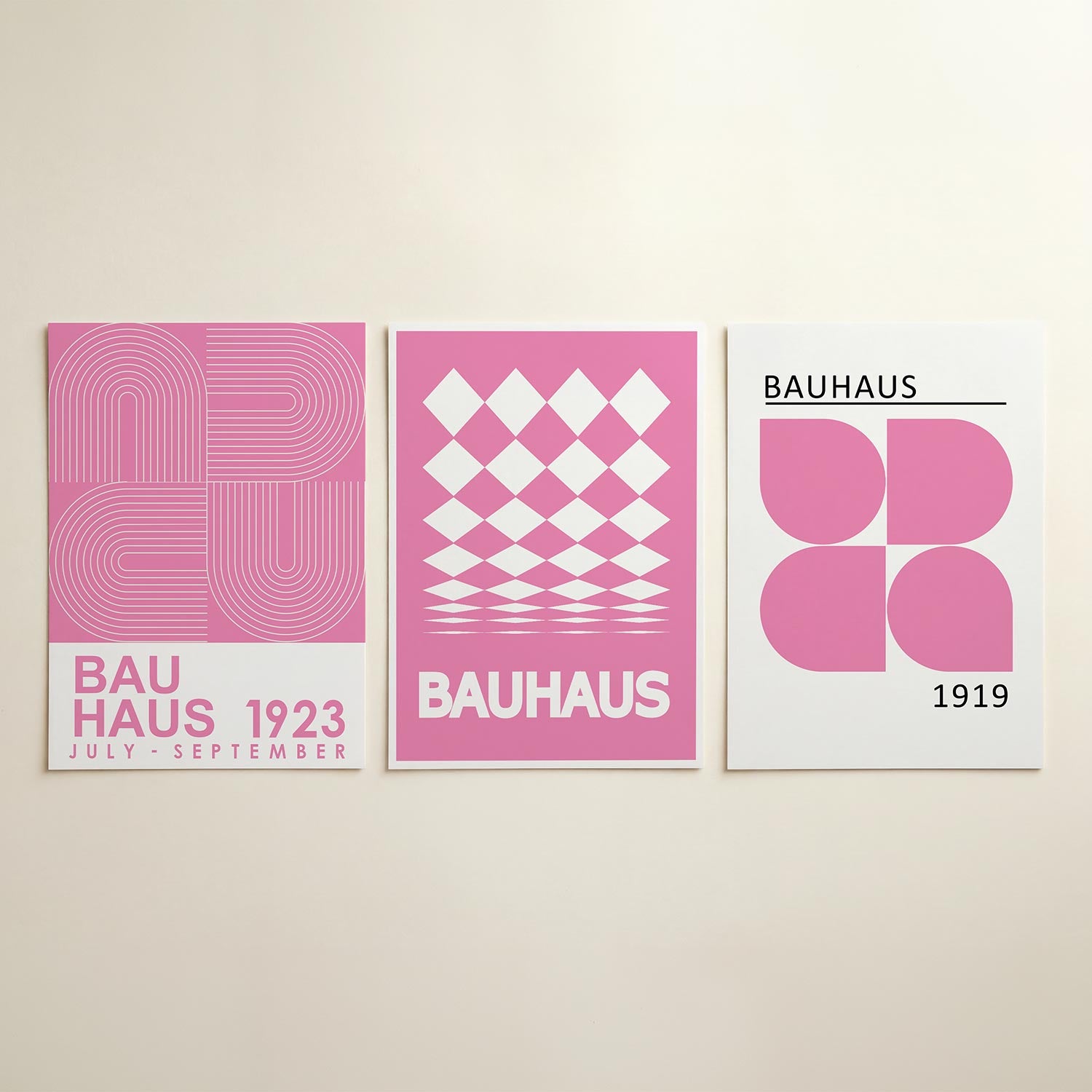 Lijnen en bogen Posterset