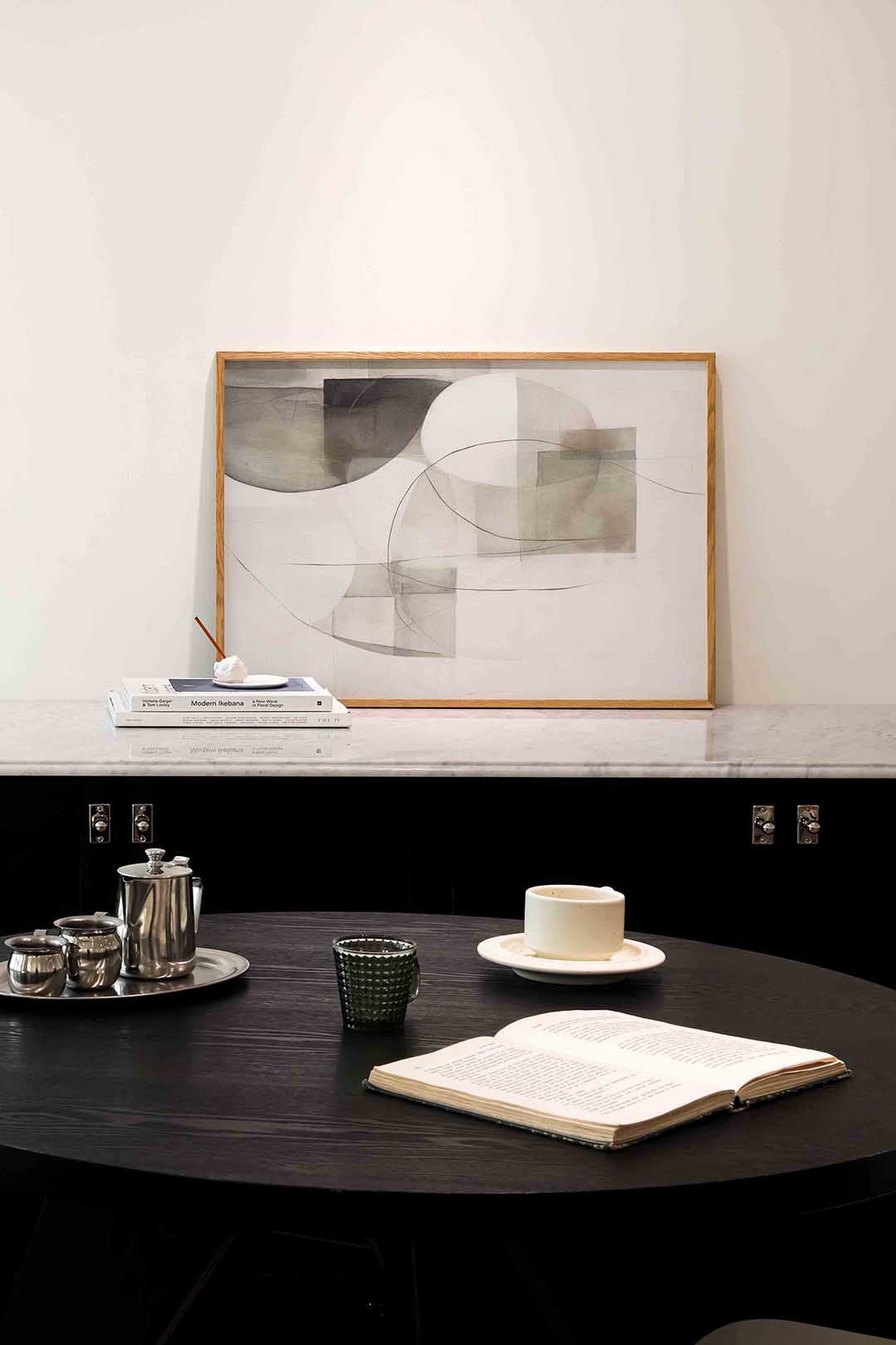 Abstracte vormen Poster