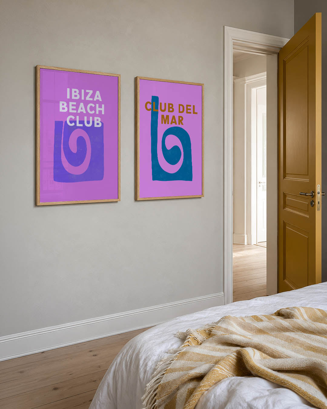 Kleurrijke vormen Posterset