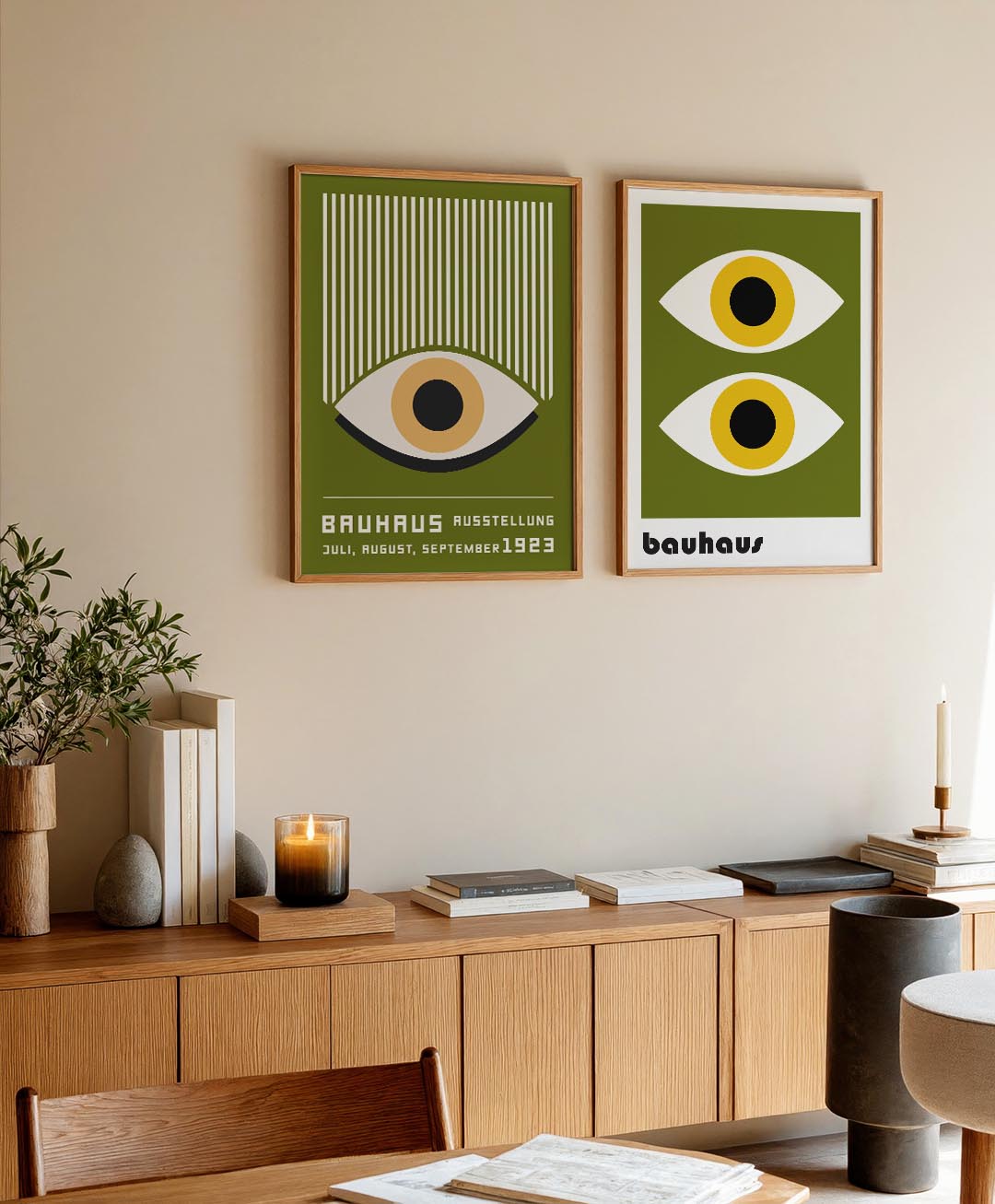 Oog en lijnen Posterset