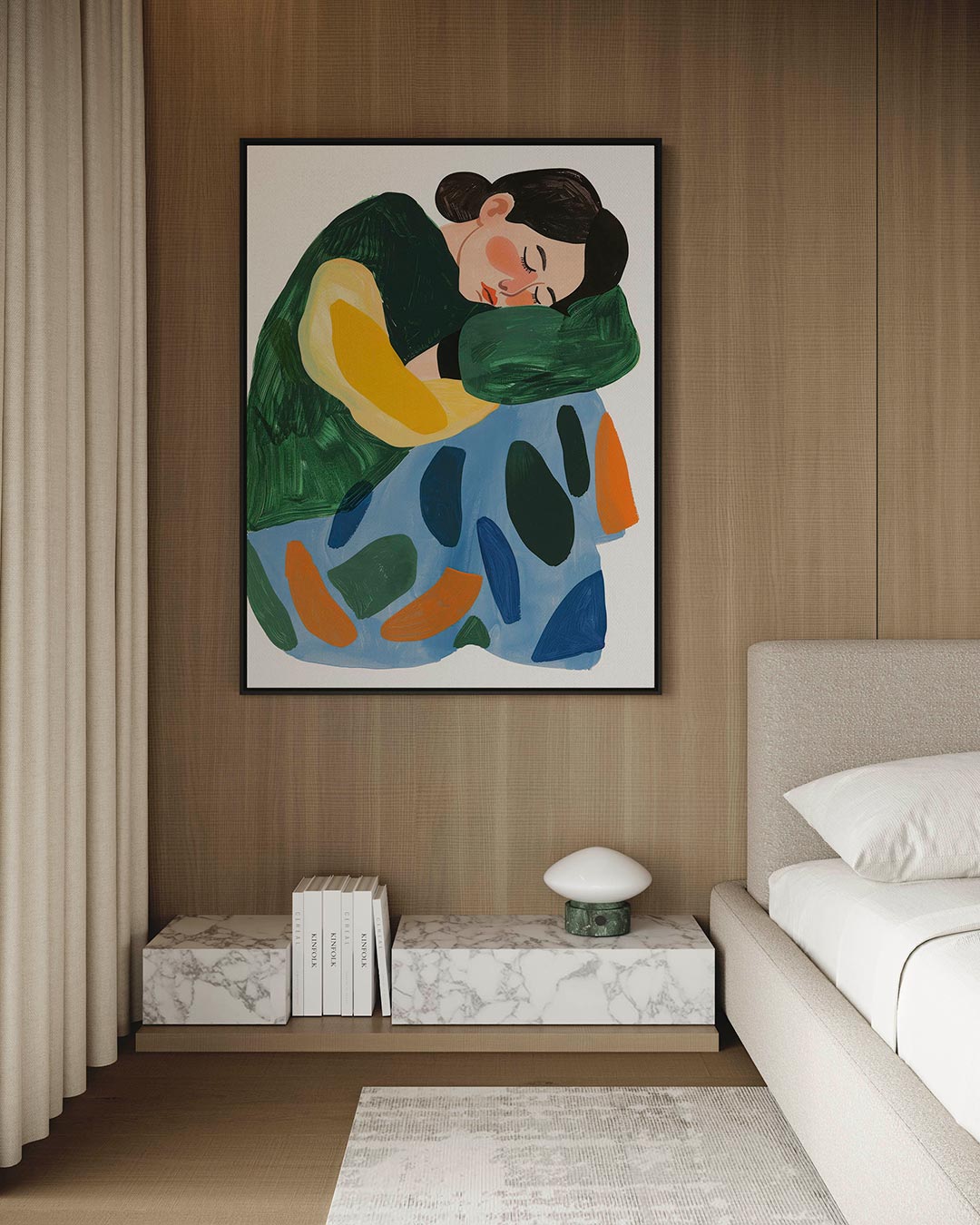 Dromerige vormen Kunstwerk