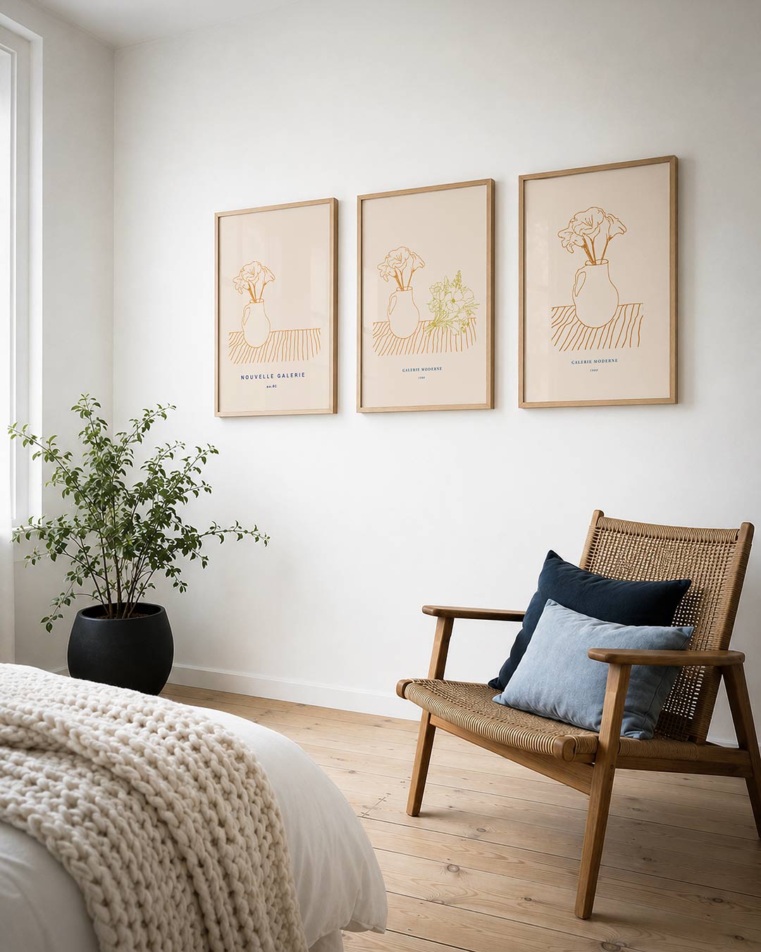 Lijnenspel en vormen Posterset