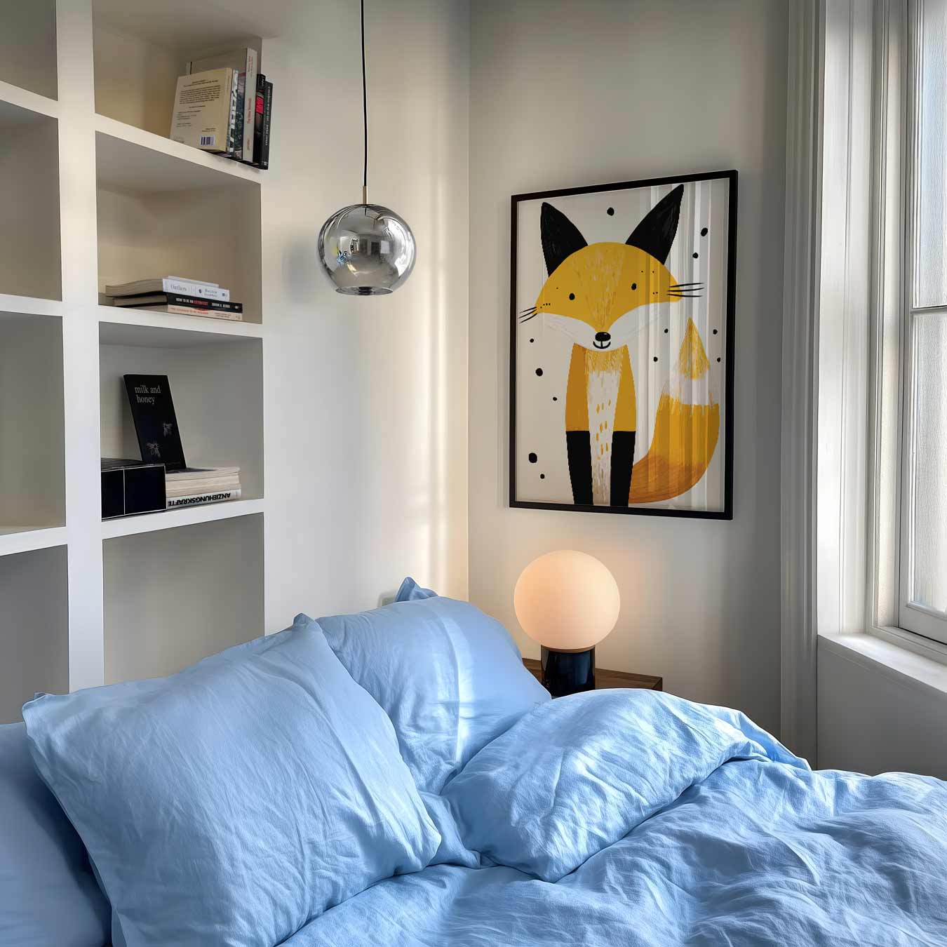 Vrolijke Vos Poster-WallArtistic