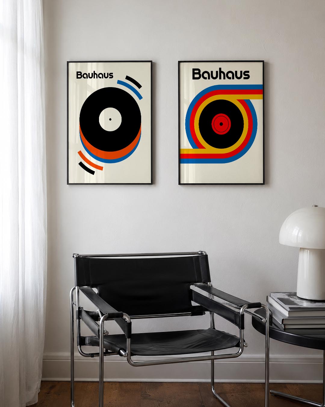Cirkel en lijnen Posterset