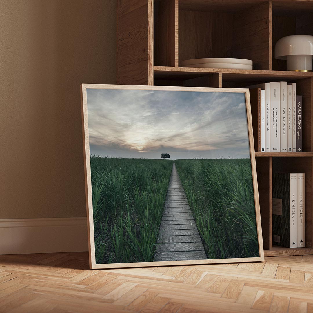 Rustige wandelpad Poster