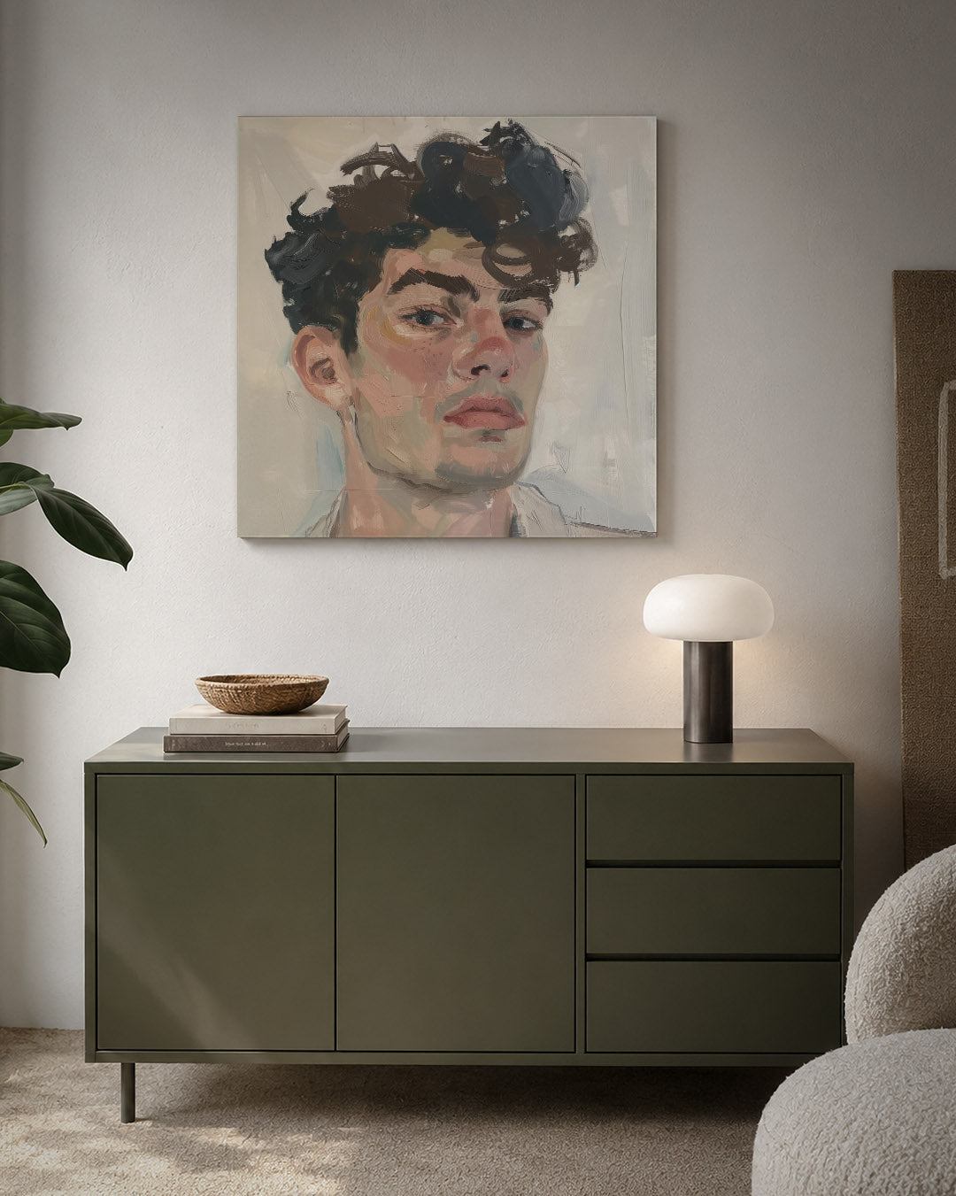 Portretstudie Kunstwerk