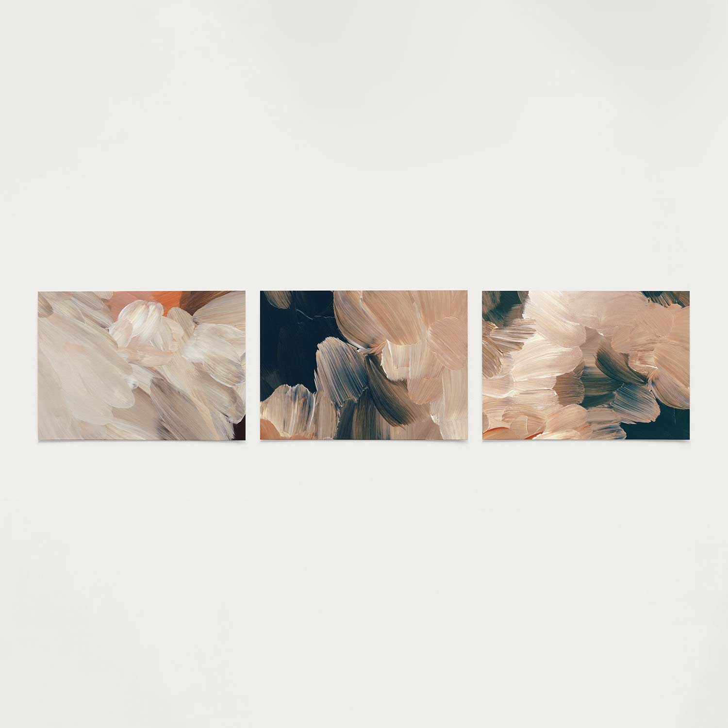 Zachte kleurenmix Posterset
