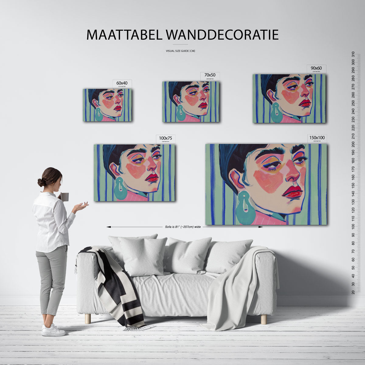Portret Kunstwerk