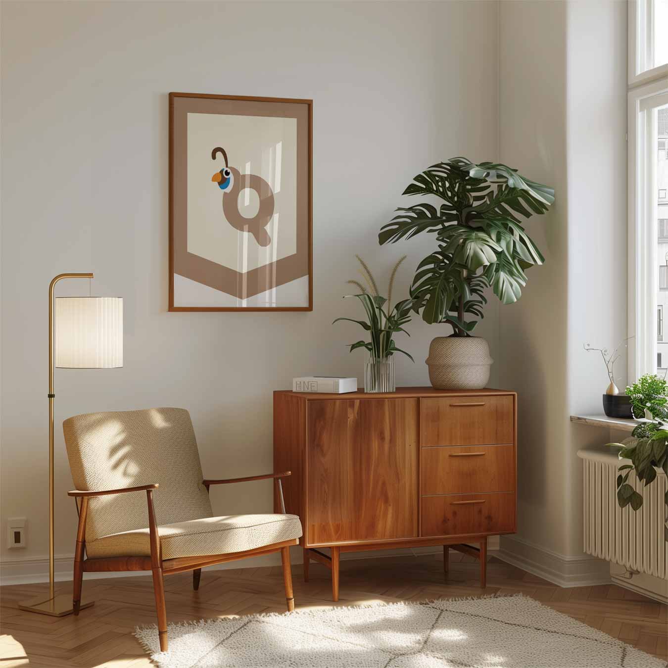 Vrolijke Kwakkel Poster-WallArtistic