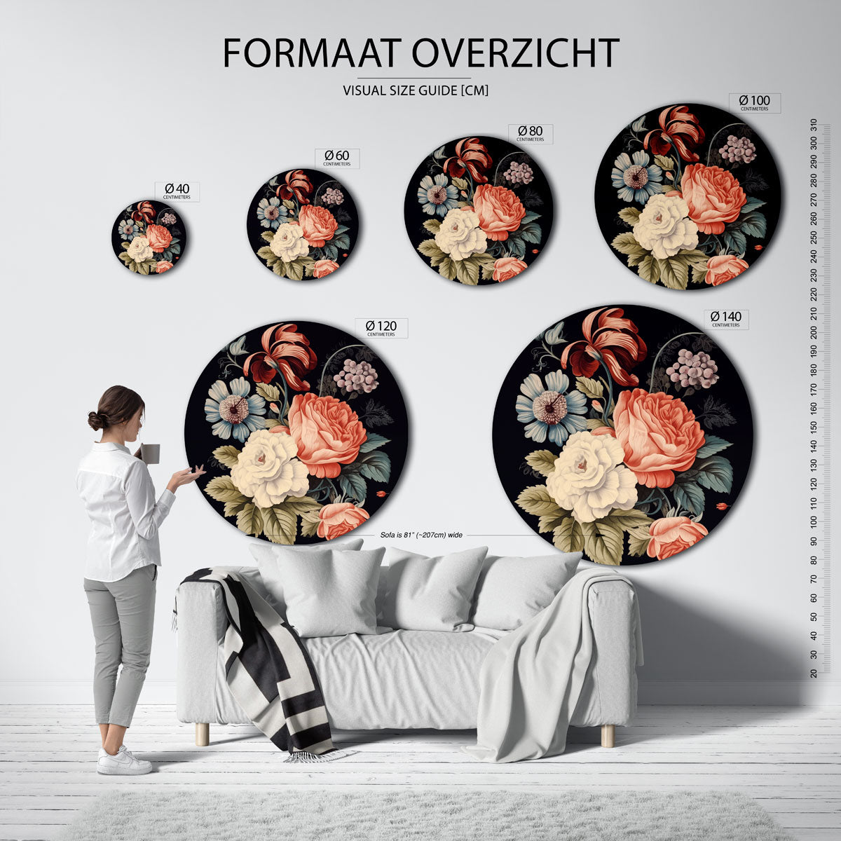 Bloemenpracht Muurcirkel