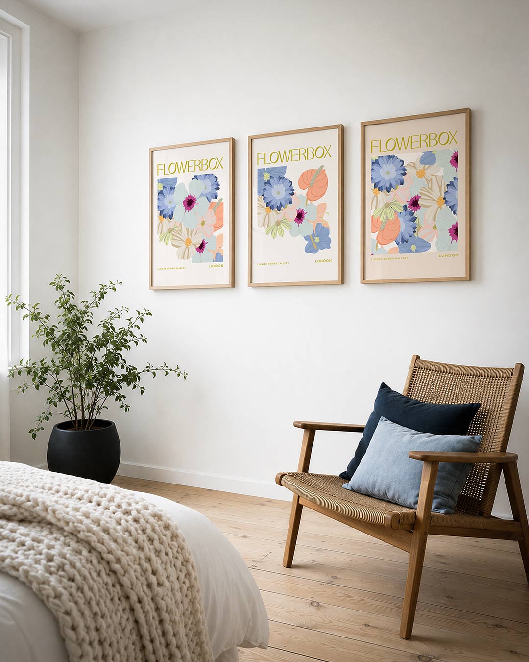Bloemenexplosie Posterset