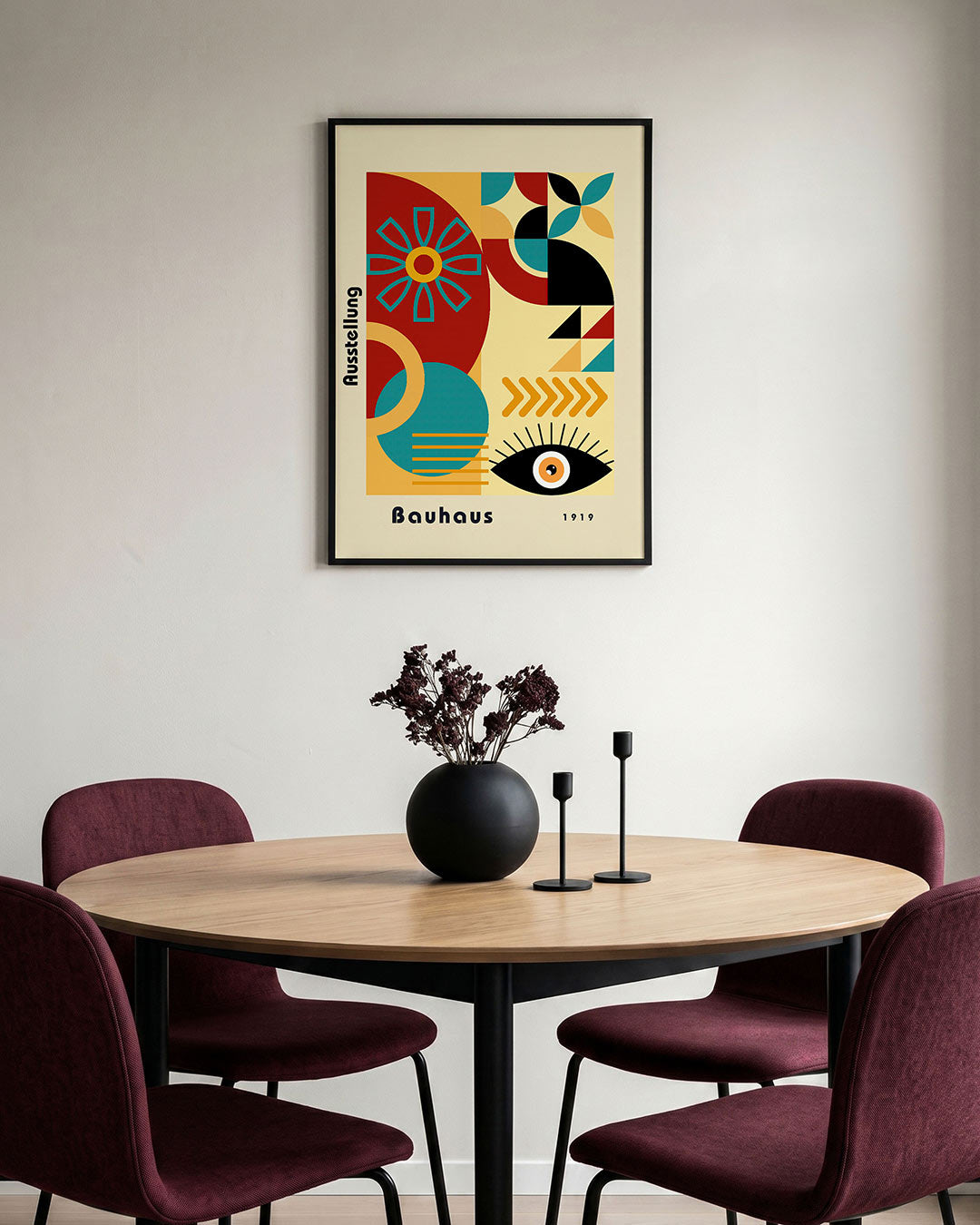 Vormen en vlaken Poster
