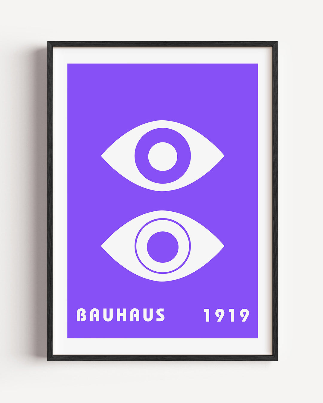 Oogvormen en kleur Poster