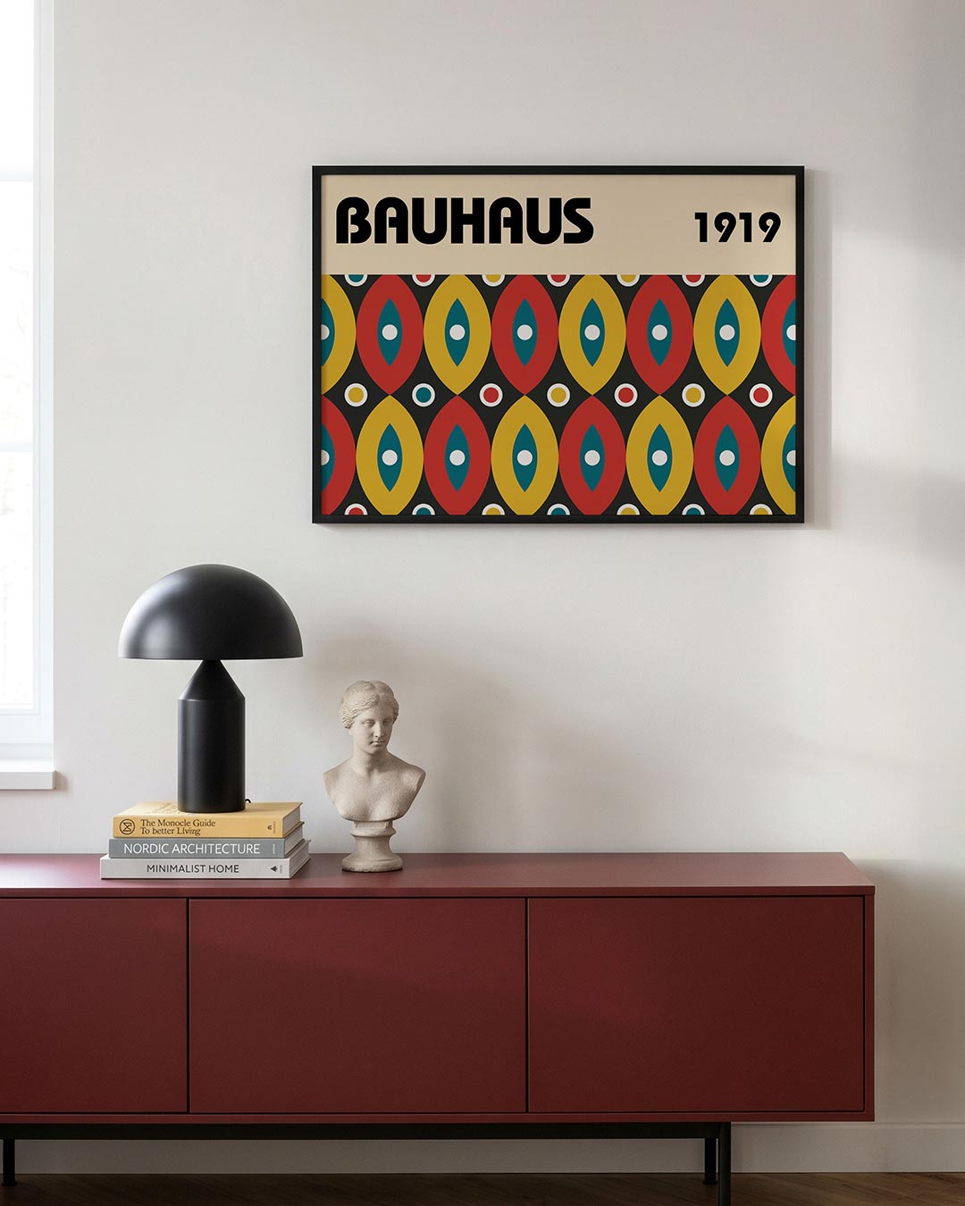 Vormritme en kleur Poster
