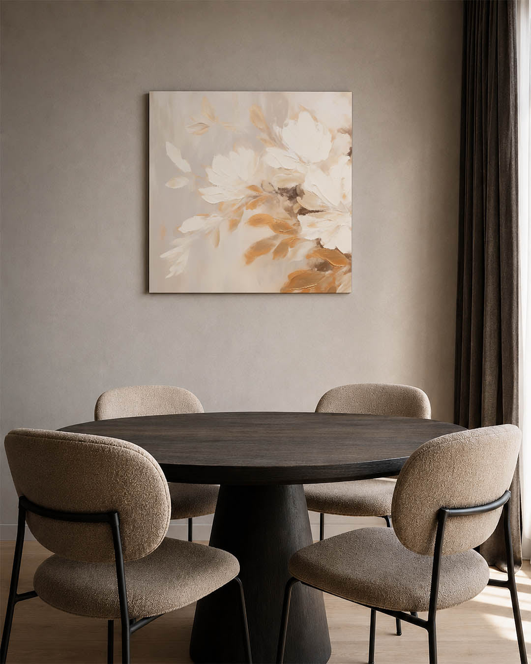 Bloemrijke harmonie Kunstwerk