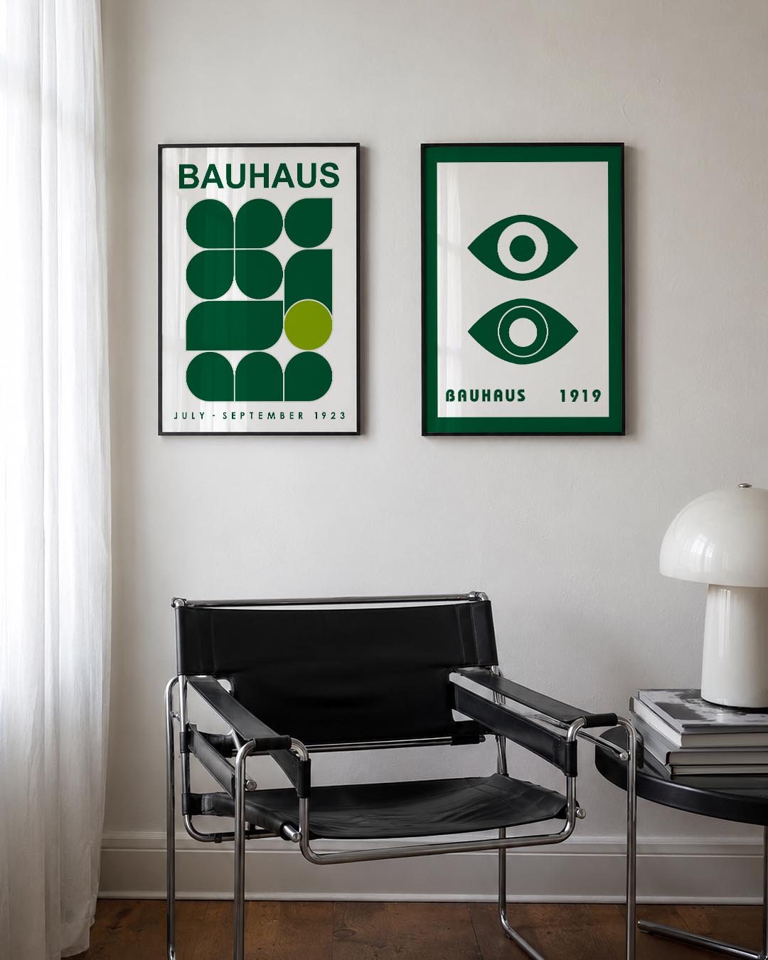 Vorm en kleurenspel Posterset