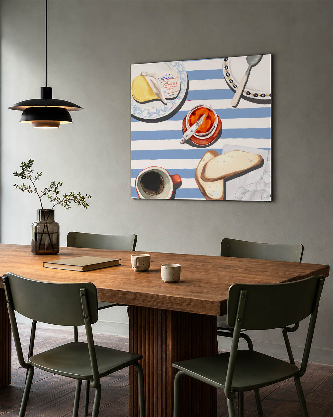 Ontbijt compositie Kunstwerk