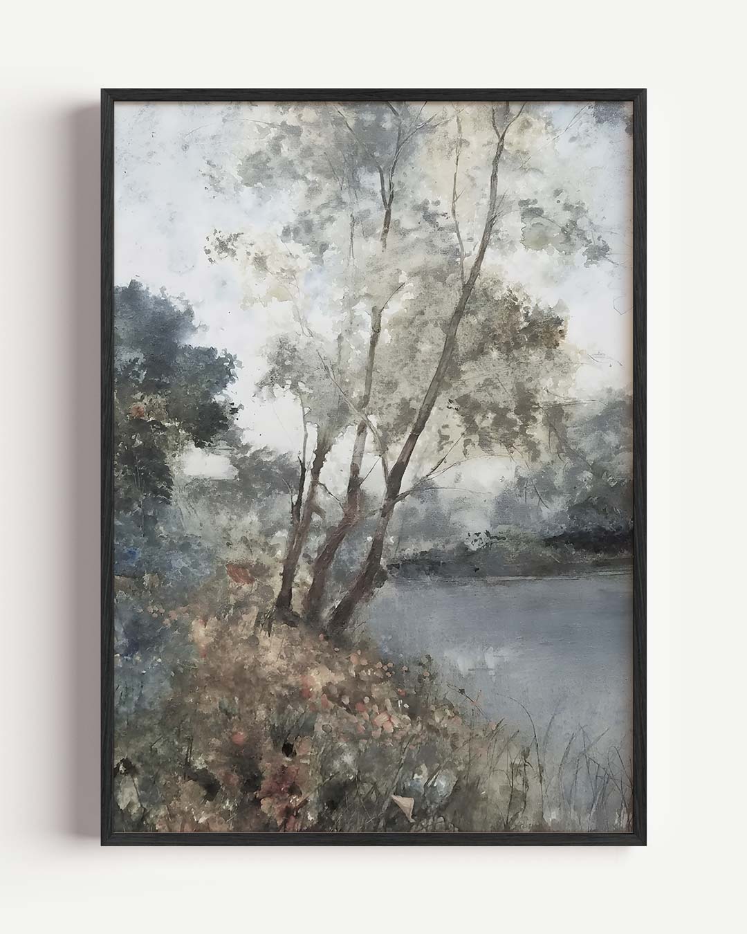 Dromerig Boslandschap Poster-WallArtistic